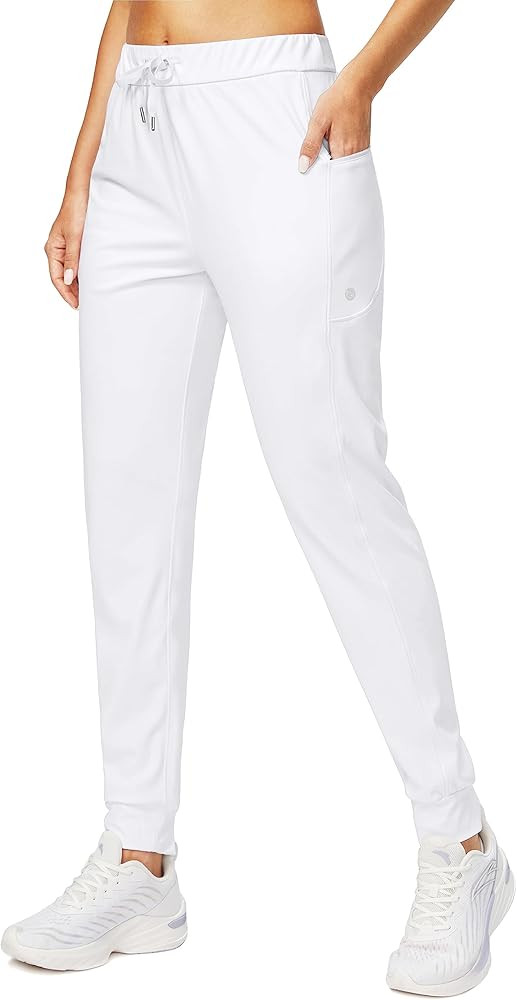G Gradual Women's Joggers Pants with Zipper Pockets Stretch Tapered Athletic Joggers for Women Lo... | Amazon (US)