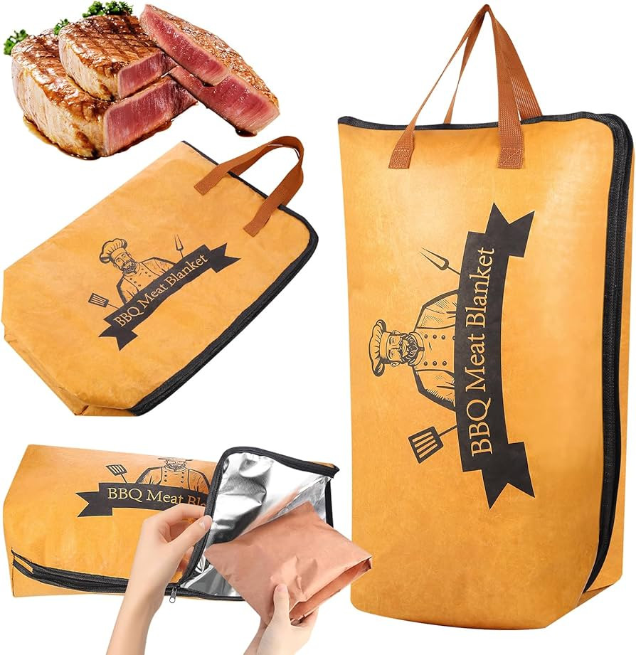 BBQ Blanket for Resting Meat, Meat Resting Blanket for Grilling Accessories, Reusable Smoker Gril... | Amazon (US)