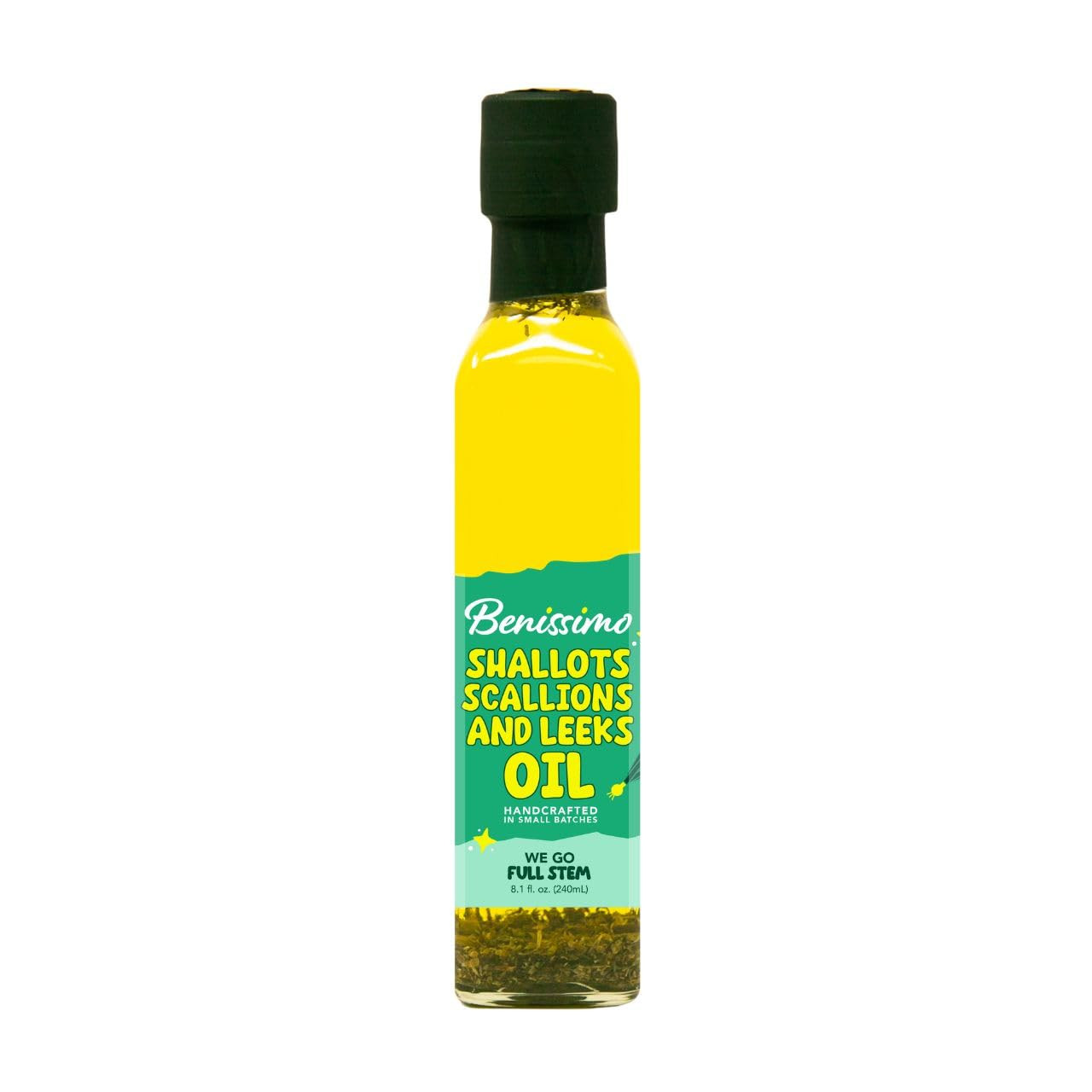 Benissimo Shallots, Scallions & Leeks Infused Oil, 8.12 oz | Amazon (US)