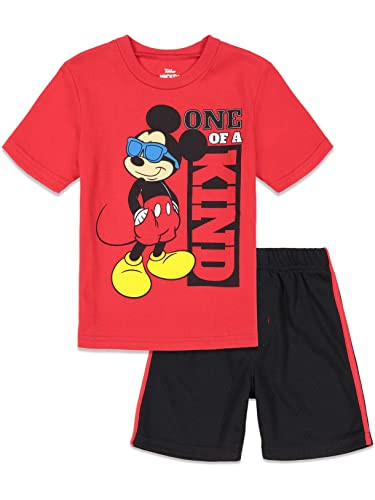 Disney Mickey Mouse ss tee shorts 10 | Amazon (US)