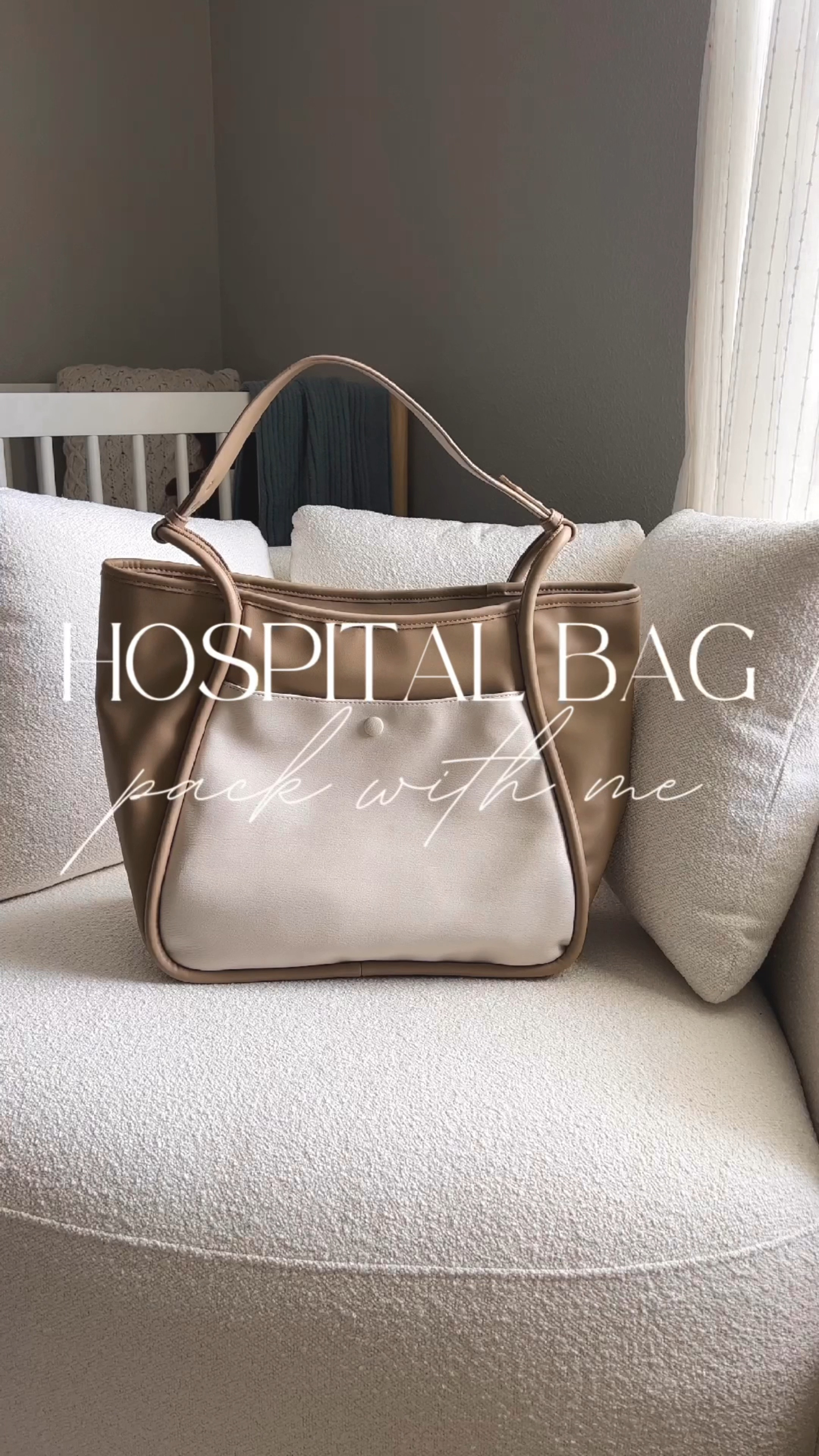 Hospital bag pack with me! 
There’s a few things not featured in this video that I’ll also be packing. :)

#walmartpartner @walmart 
#walmart #hospitalbag #walmartbaby 

#LTKfamily #LTKbaby #LTKbump