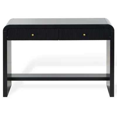 Liabella 2 Drawer Curved Desk | Wayfair North America