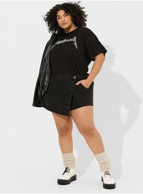 Vintage Stretch Denim Skort | Torrid (US & Canada)