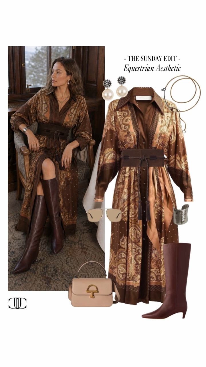 🐎 Some trends come and go, but equestrian style always finds its way back.

In The Equestrian Grandmother Edit, I’m leaning into the pieces I’ll always love: herringbone blazers, heritage plaids, rich chocolate browns, crisp button-downs, riding boots, suede, cashmere, and timeless leather accessories.

The goal is classic first, current second—polished, practical, and rooted in beautiful fabrics and silhouettes that only get better with time. Think a little English countryside, a little Kentucky, and a wardrobe built to be worn for years, not just one season.

Tap to shop the full edit and embrace timeless equestrian style this fall. 🤎✨

#LTKStyle #EquestrianStyle #EquestrianGrandmother #HeritageStyle #ClassicStyle #OldMoneyStyle #EnglishCountryside #FallFashion #TimelessStyle #LTKFinds

#LTKootd #LTKSeasonal #LTKOver40