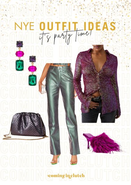 NYE Party Outfit Idea ✨🪩💃🏼

Sequin, party outfit, going out outfit, Nye, new years, New Year’s Eve, feather heels, metallic, statement earrings, party shoes, sequin top

#LTKHoliday #LTKshoecrush #LTKstyletip