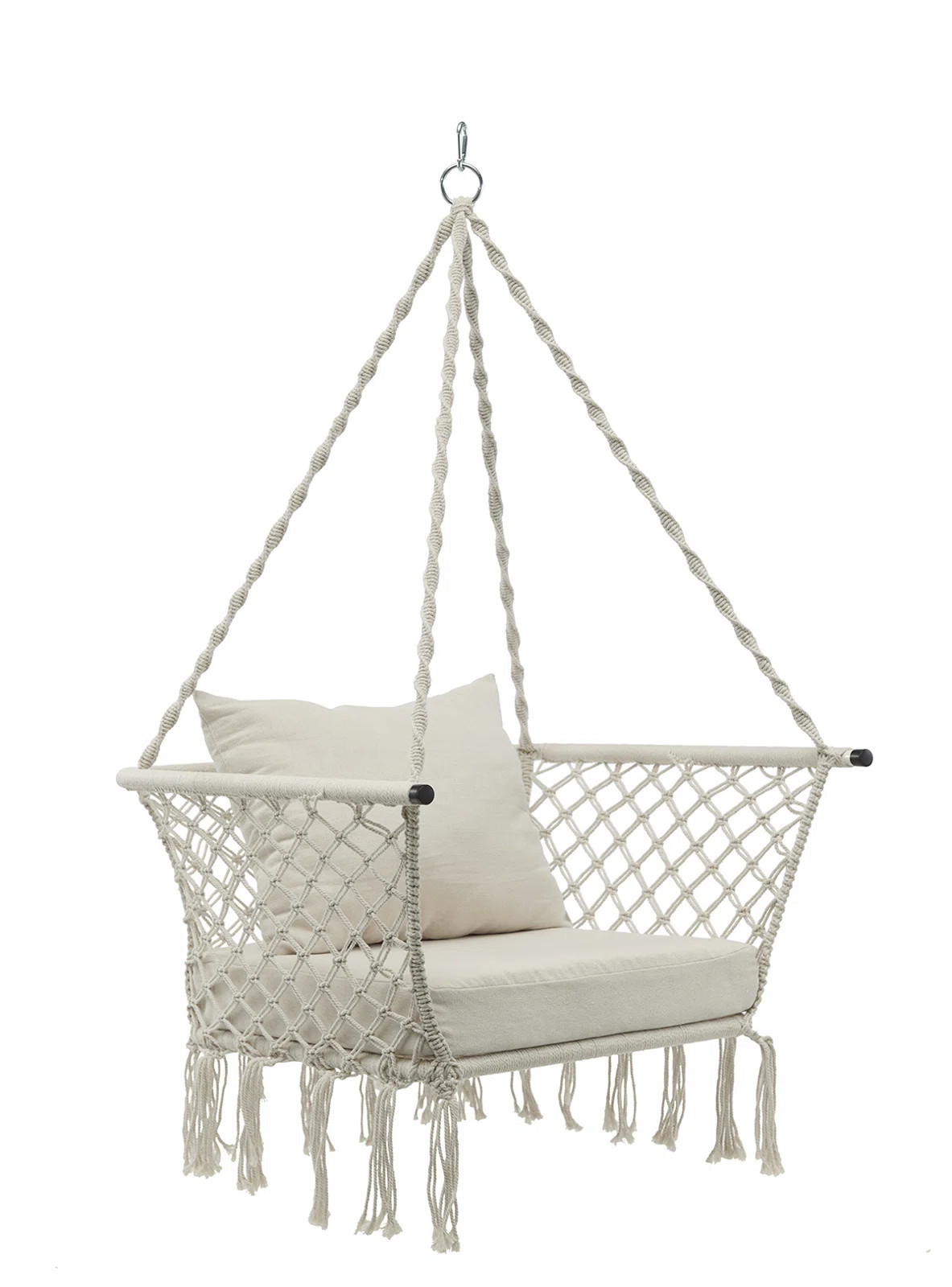 Hanging Rope Swing Armrest Chair Hammock | Wayfair North America