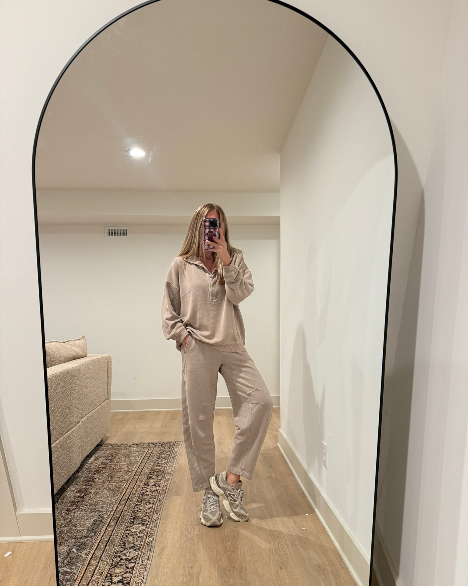 Thinking about what I will be wearing postpartum and will definitely be wearing this set! I’m wearing the pants in long and they are the best barrel fit. 

#LTKmomlife #LTKootd #LTKTall