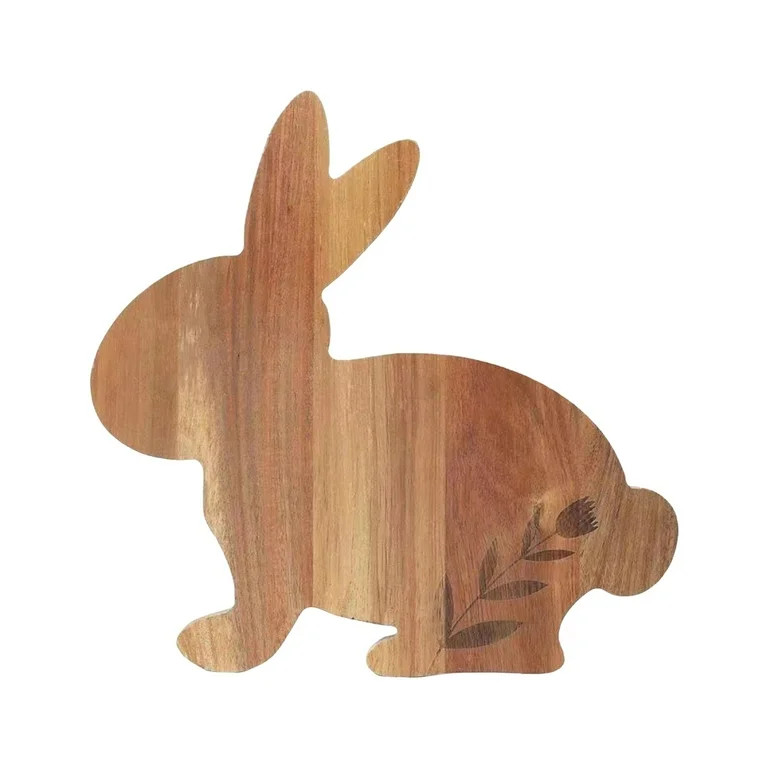 11.8*13.7Inch Easter Bunny Rabbit Cutting Chopping Board Rabbit Shaped Charcuterie Board, Easter ... | Walmart (US)