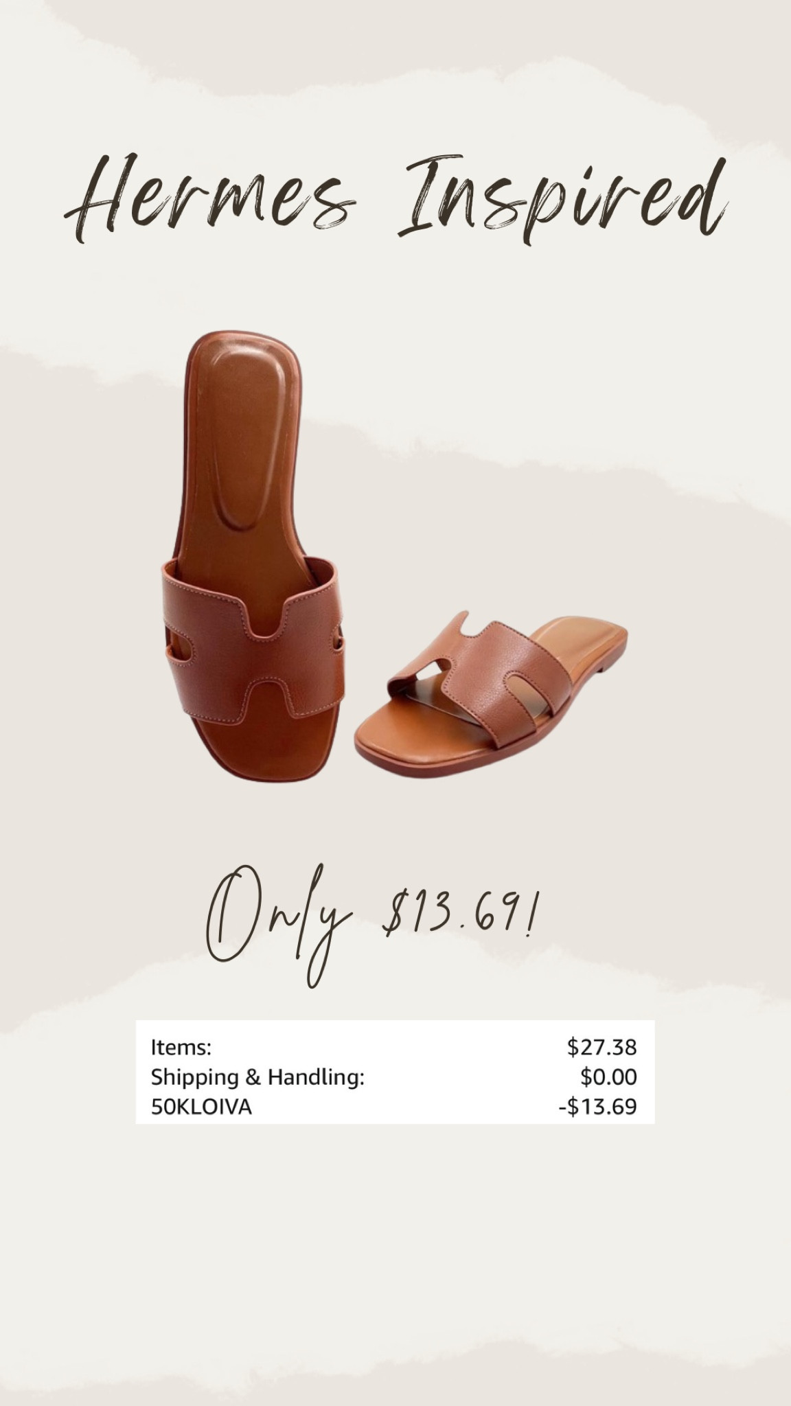 Use code 3535XJ7XVB

(End 8/6/24 or while supplies last)

Hermes inspired sandals

#LTKSeasonal #LTKOver40 #LTKU #LTKStyleTip

#LTKFindsUnder100 #LTKFindsUnder50 #LTKShoeCrush