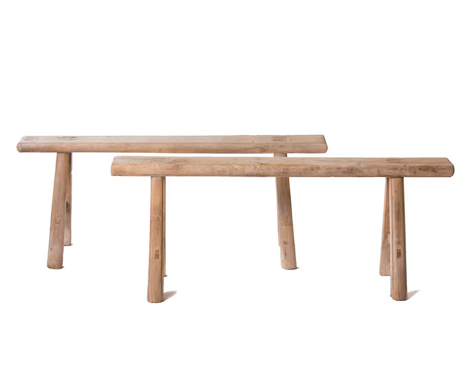 Antique Rustic Vintage Bench ( Handmade ) Size and Finish Vary | Etsy (US)