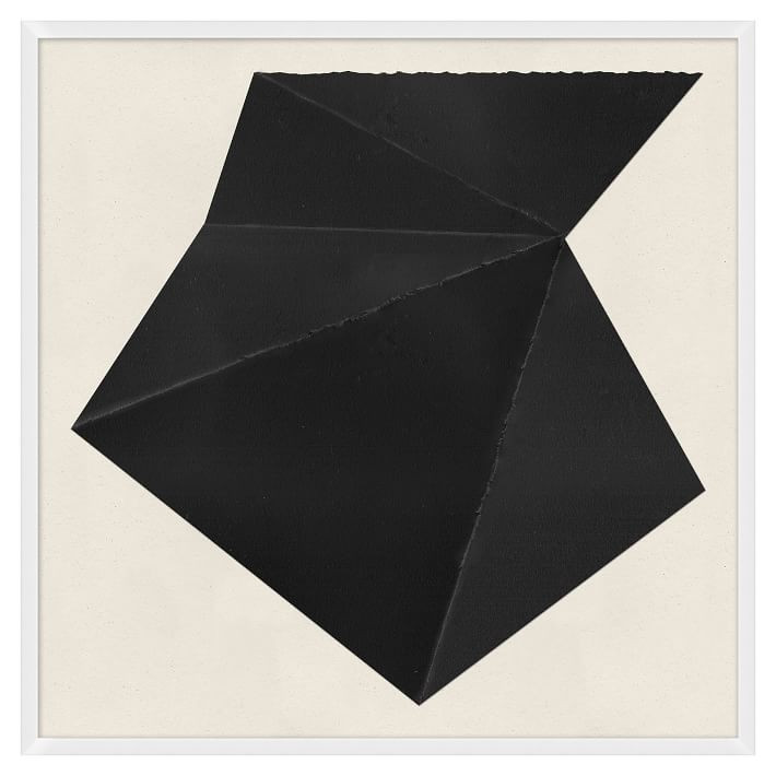 Paper Folding II Framed Wall Art | West Elm (US)