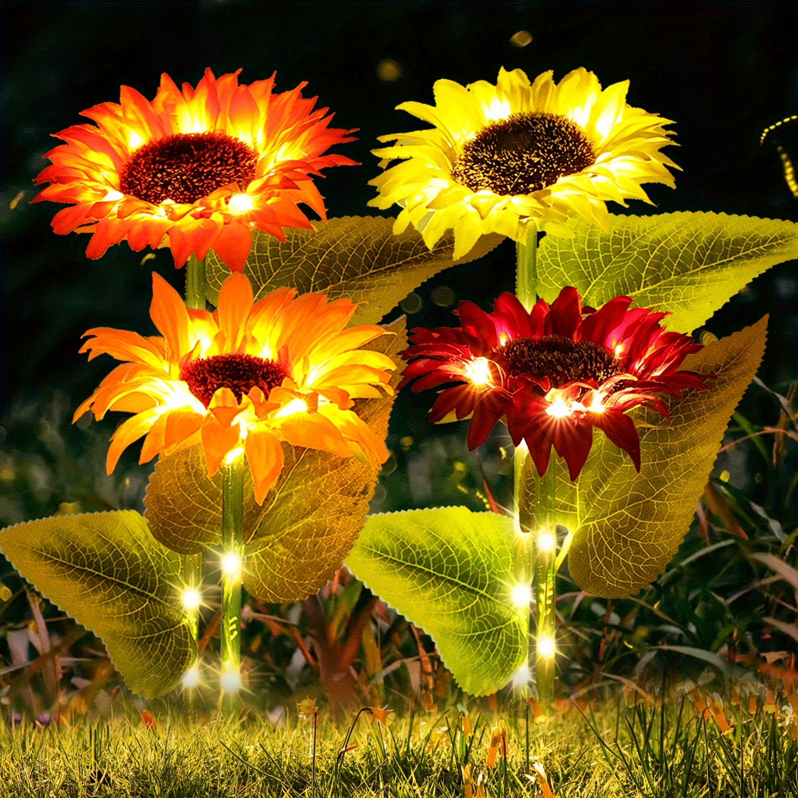 Solar Garden Light Flat Grass Light Sunflower Garden - Temu | Temu Affiliate Program