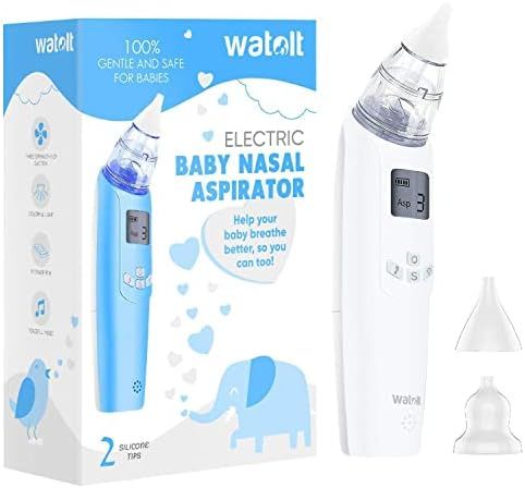 Watolt Baby Nasal Aspirator - Electric Nose Suction for Baby - Automatic Booger Sucker for Infants - | Amazon (US)