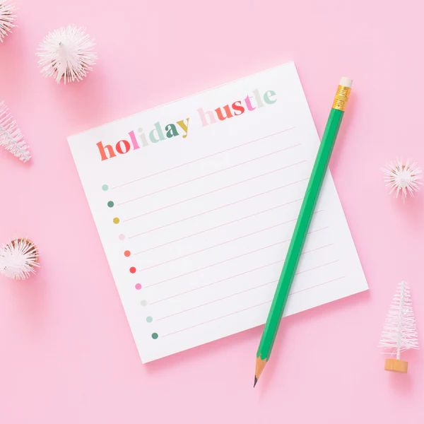 Beth Chappo x JCS Holiday Hustle Notepad | Joy Creative Shop