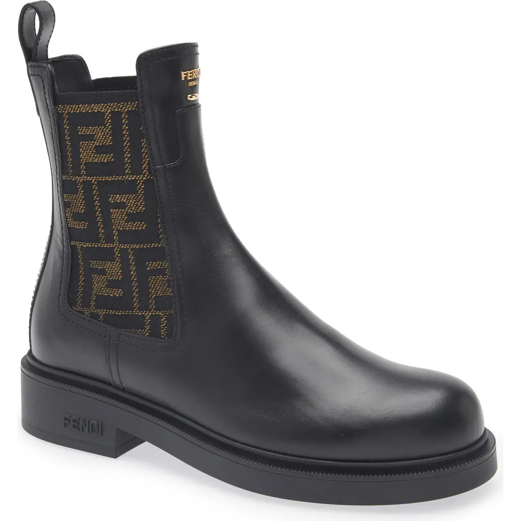 Fendi Filo Chelsea Boot in Nero at Nordstrom, Size 9.5Us | Nordstrom