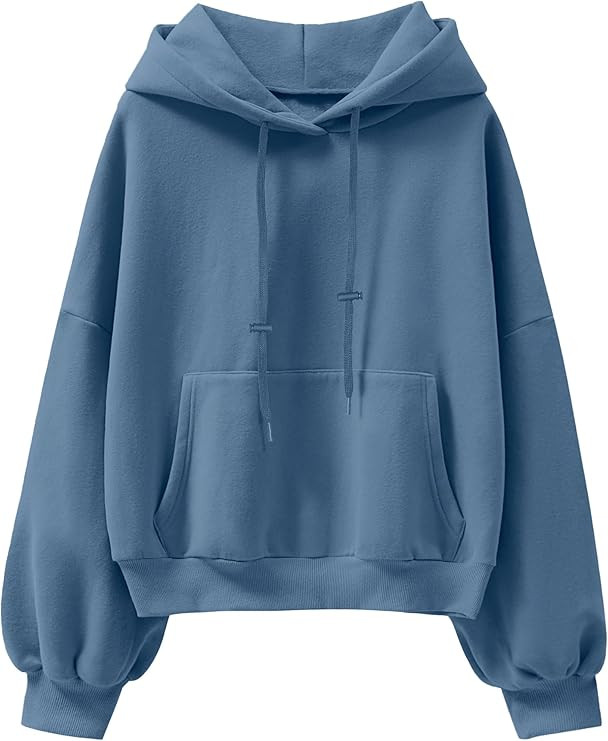 ANRABESS Womens Oversized Hoodies Lantern sleeve Fleece Sweatshirts 2025 Fall Winter Loose Pullov... | Amazon (US)