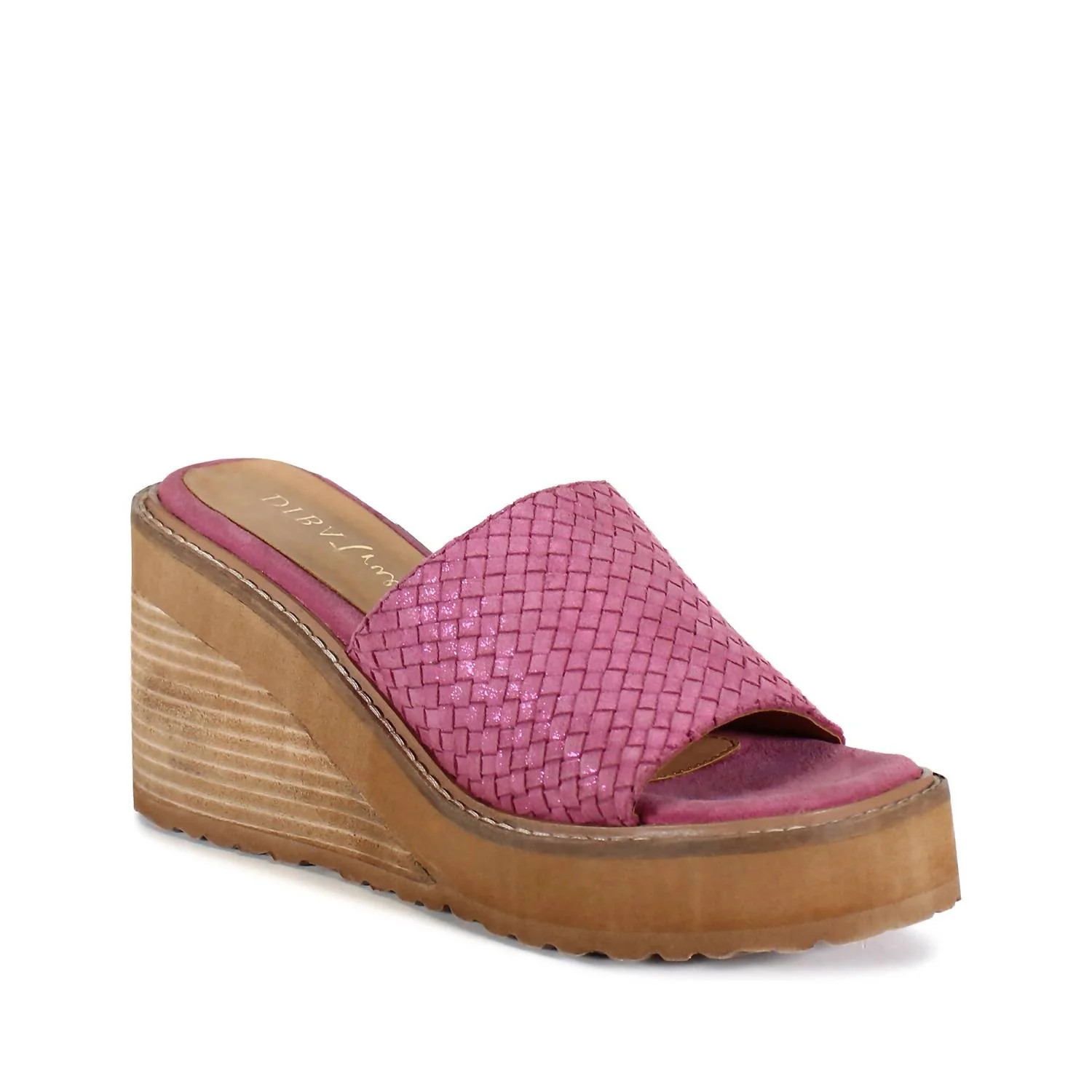 Women's Stare Down Wedge Sandal In Pink | Shop Simon