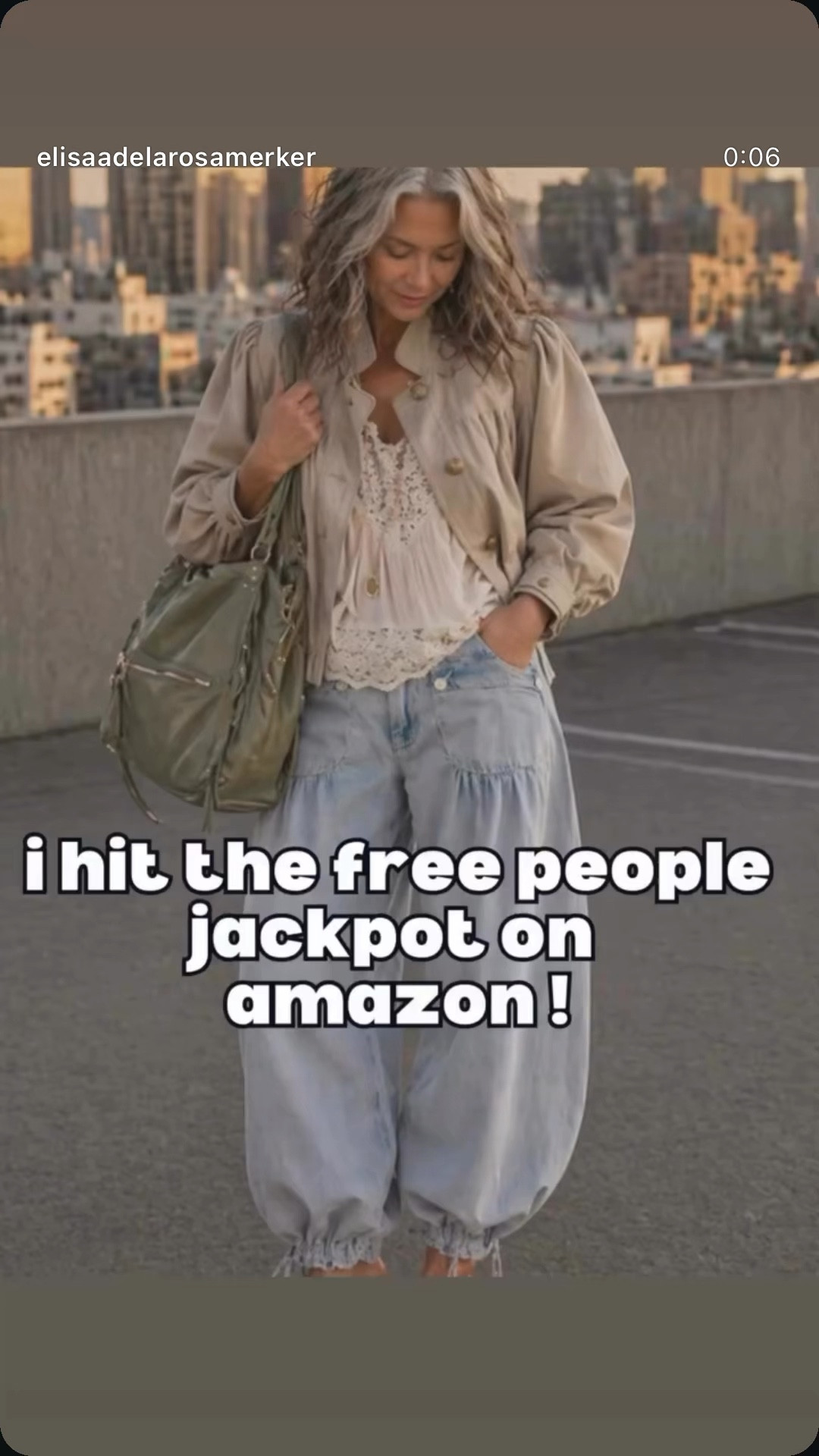 There’s nothing better than finding a full outfit that just works 🤎

Cami, denim, spring layers, and the perfect tote — all with that Free People feel… at Amazon prices.

I’ll be wearing this on repeat ✨
Save for later, so you can too!

#LTKOver40 #LTKootd
