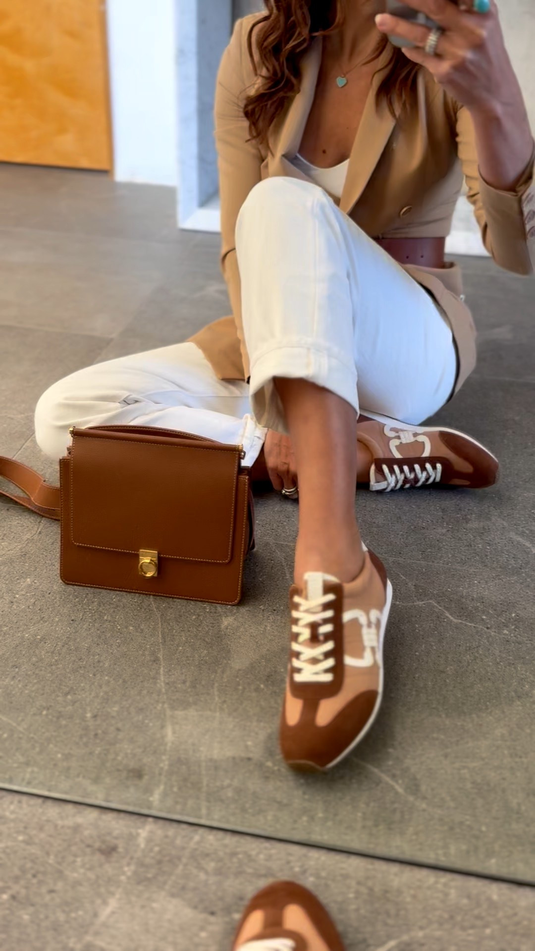 1 sneakers 3 ways! 
Blazer 
Recreational habits 
Jeans pistola in sz 26
Talbots 
