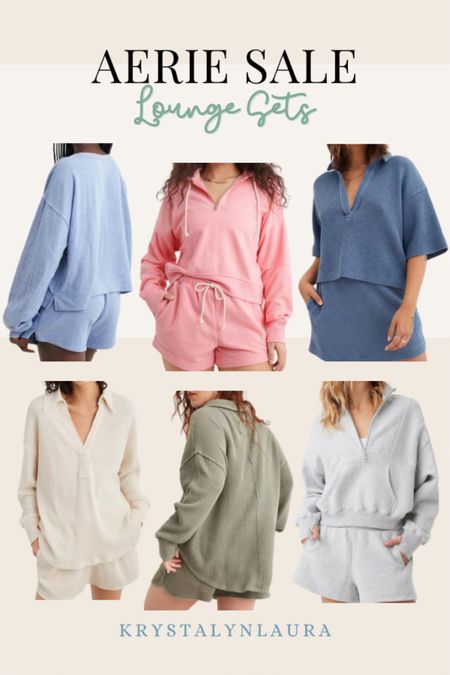 @aerie @ae American Eagle Aerie sale 25-40% off lounge sets, stay at home, pajamas, matching loungewear outfits 

#LTKfindsunder50 #LTKsalealert #LTKmidsize