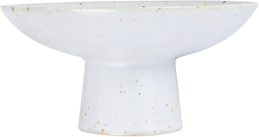 Luxshiny Small Footed Bowl Ceramic Snack Bowl Decorative Fruit Dish Bowl Vintage Round Serving Pl... | Amazon (US)