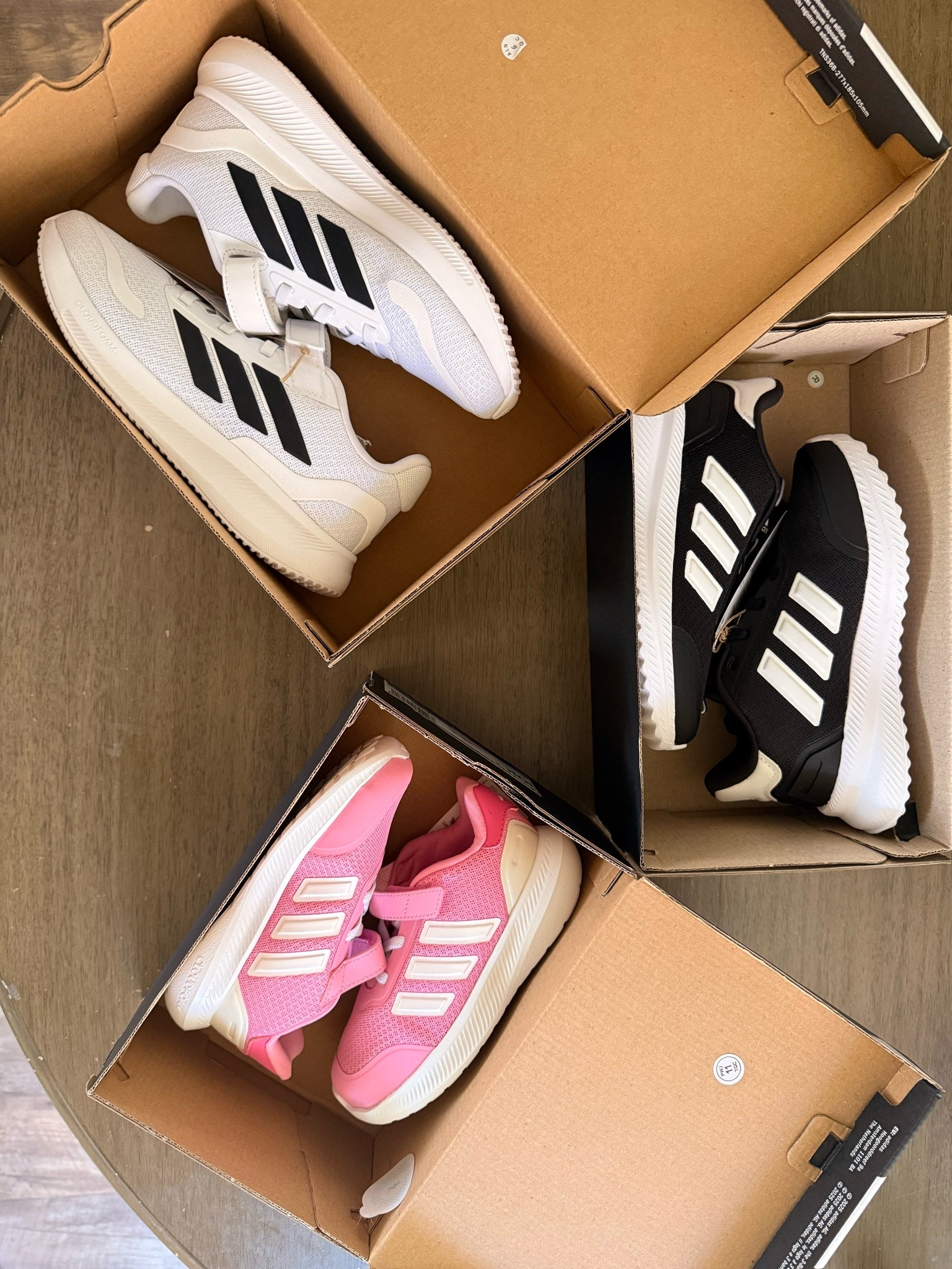 Back to school shoes @adidas 
Love how the toe boxes don’t squeeze the kids toes together & they aren’t insanely priced so when your kids outgrow them in a month, it isn’t as bad on your wallet. 
#schoolclothes #backtoschool

#LTKKids #LTKActive #LTKSeasonal