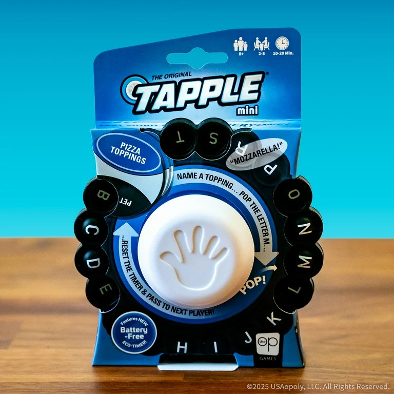 The Original Tapple Mini: Travel-Sized Word Game for Families & Kids with 36 Cards | Walmart (US)