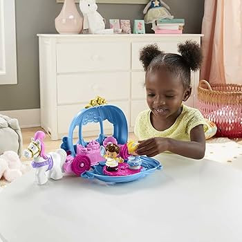 Fisher-Price Little People Toddler Playset Disney Princess Cinderella’s Dancing Carriage Vehicl... | Amazon (US)