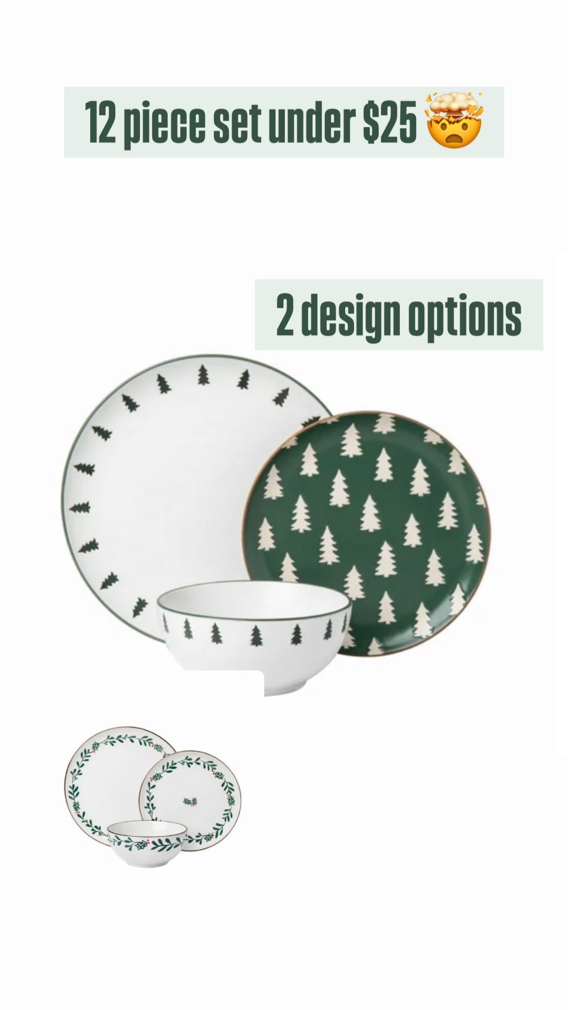 Holiday festive dinnerware that’s perfect for hosting and entertaining—cute, affordable, and an easy way to make your table feel extra special this season. Whether you’re hosting Christmas dinner, a holiday brunch, or a cozy gathering with friends, gift for hostess, hostess gift, these festive plates and serveware add charm without breaking the bank.

#LTKHome #LTKSaleAlert #LTKHoliday