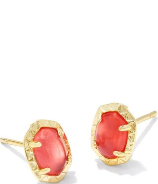 Daphne Gold Stud Earrings | Dillard's
