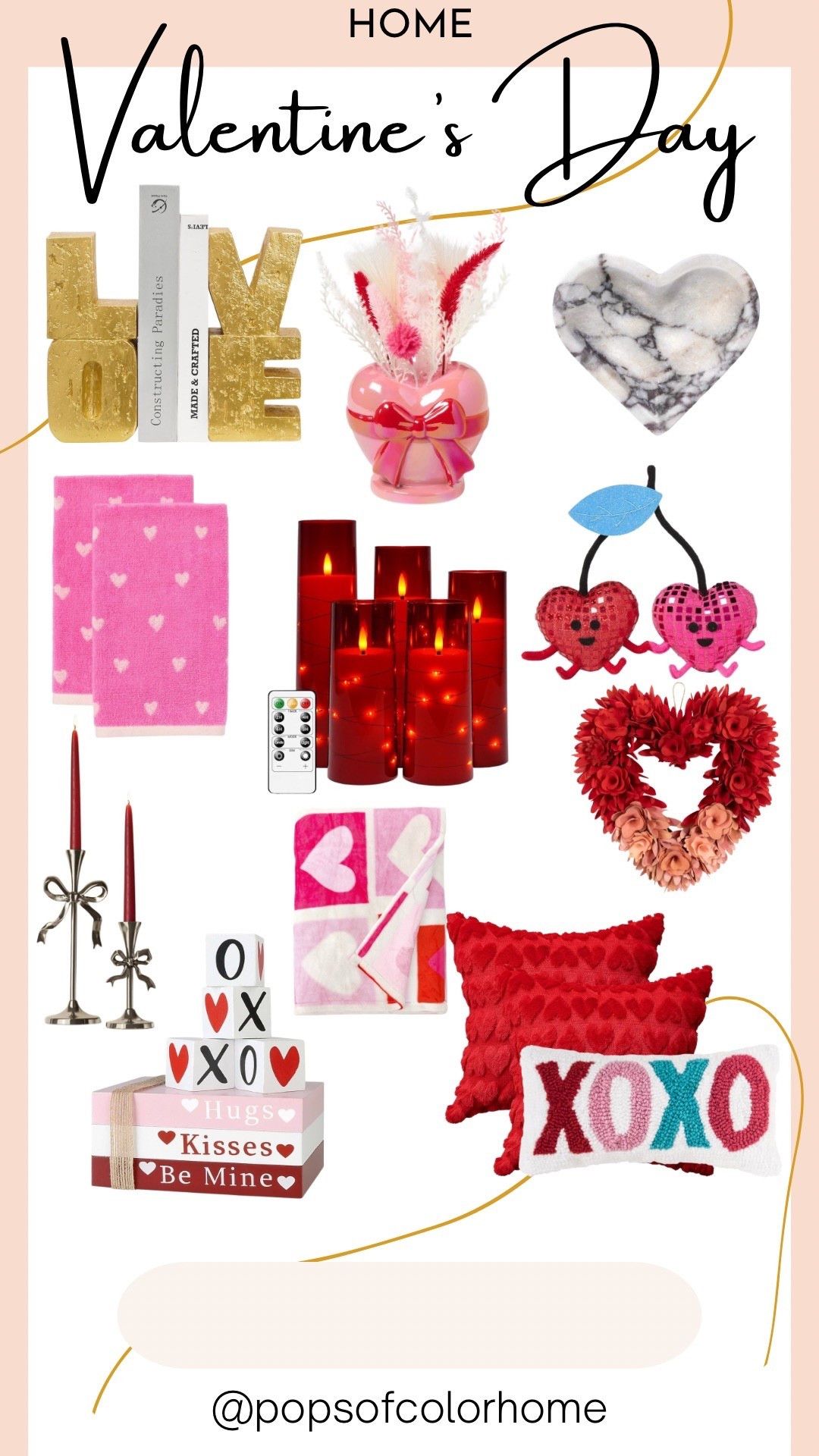 Fun and festive Valentine’s Day decor 

#LTKFindsUnder50 #LTKSeasonal #LTKHome