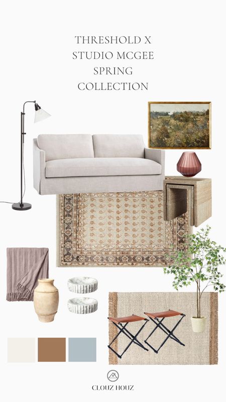 Our faves from the Treshold X Studio McGee Collection. Shop this living room look. Affordable sofa, spring refresh. Neutral living room

#LTKhome