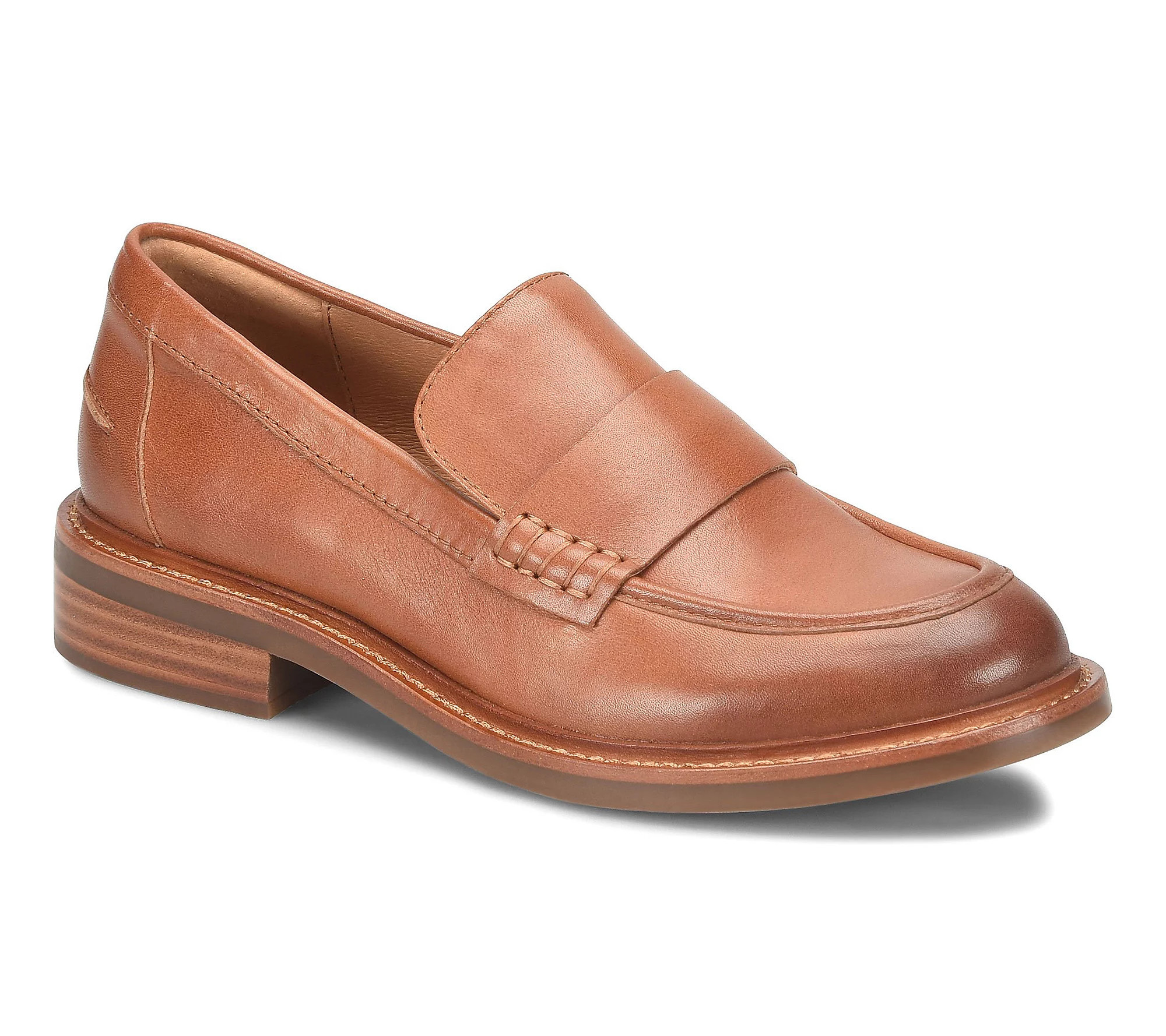 Sofft Women's Leather Penny Loafer - Meryl | QVC
