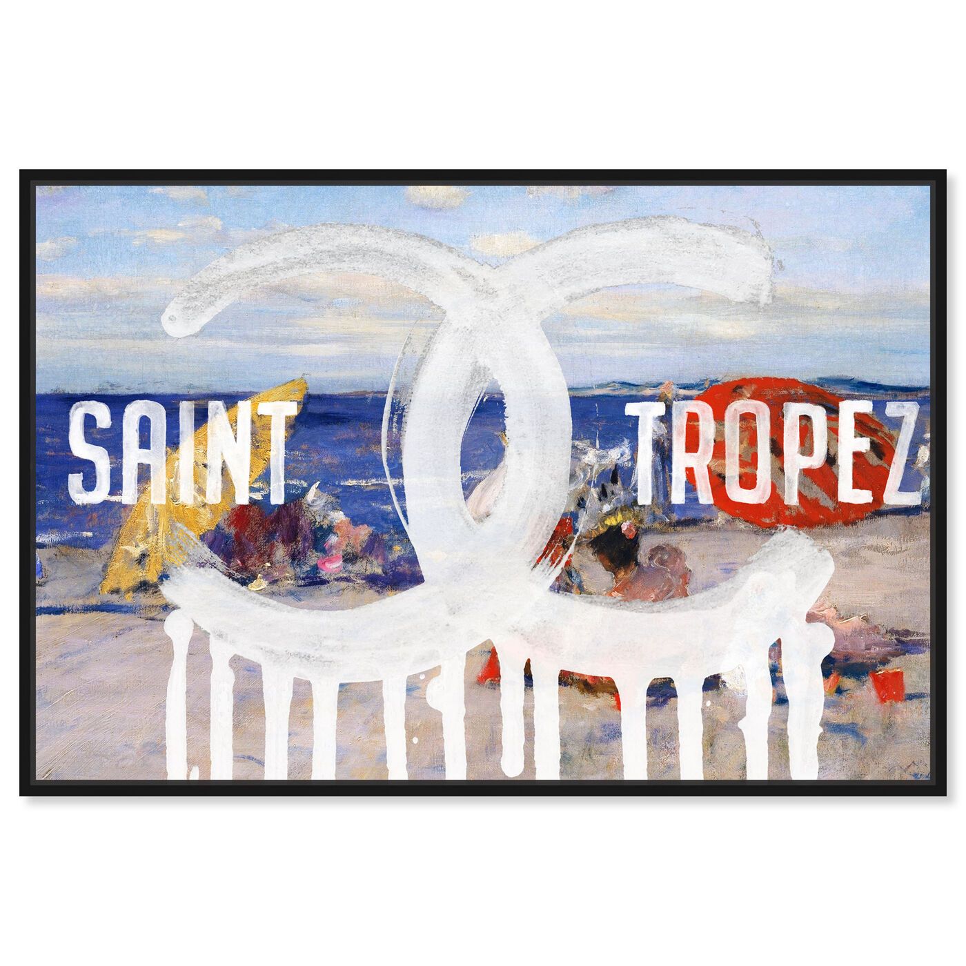 St Tropez Drop | Fashion and Glam Wall Art by The Oliver Gal | Oliver Gal