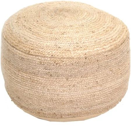Renwil Clendon Pouf in Natural | Walmart (US)