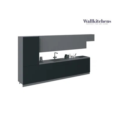 FK-IMPERIAL 80" H x 174" W x 24" D Medium Density Fiberboard (MDF) Ready-to-Assemble Kitchen Cabinet Set | Wayfair North America