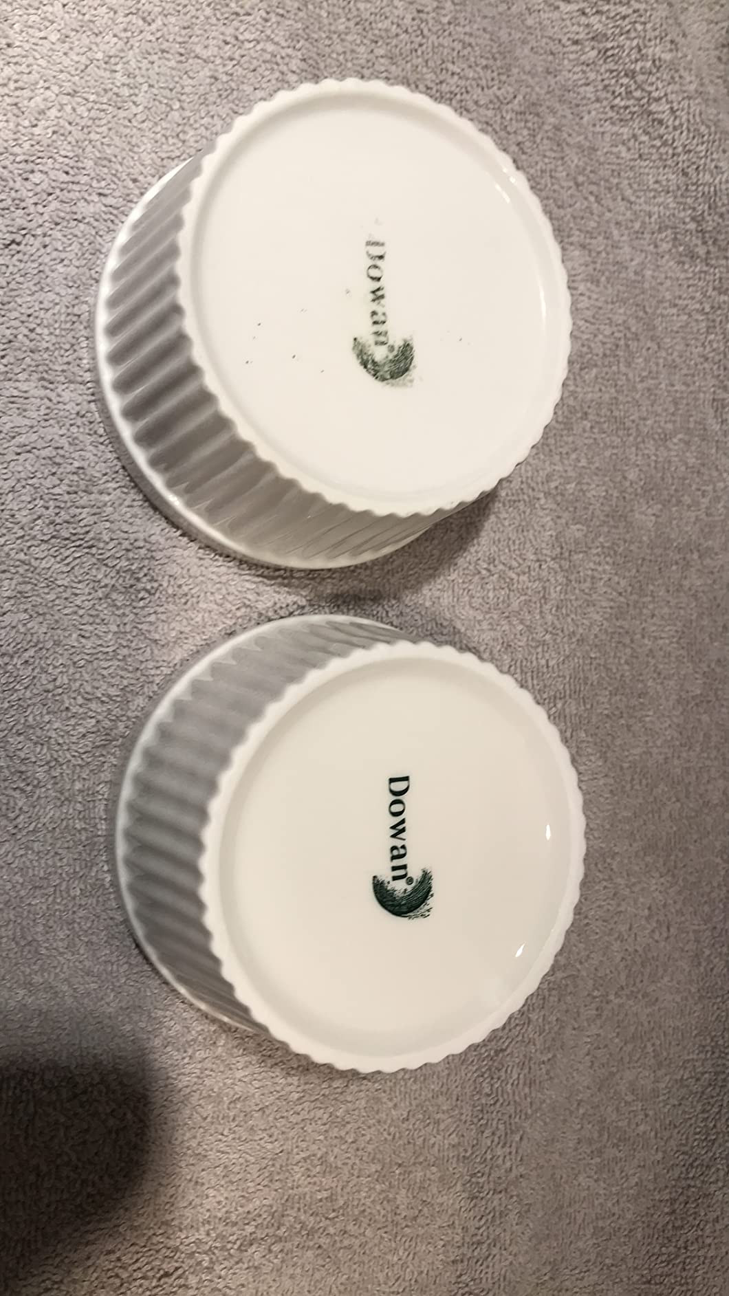 DOWAN 8 oz Ramekins - Ramekins for Creme Brulee Porcelain Ramekins Oven Safe, Classic Style Ramek... | Amazon (US)