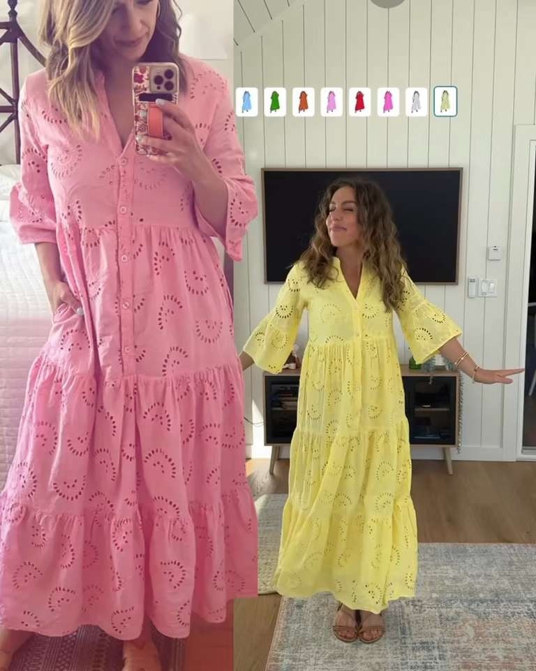 The best vacation dress or easy swim cover! 

 #LTKPetite #LTKSwim #LTKTravel