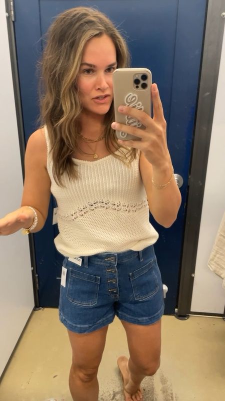 Like and comment “OLD NAVY SHORTS” to get all links sent directly to your messages. These shorts give me Jcrew vibes but on sale for $19, great quality and available in 3 washes ✨ 
.
#oldnavy #oldnavystyle #denimshorts #casualstyle #summerstyle #summeroutfit 

#LTKFindsUnder50 #LTKSaleAlert #LTKStyleTip