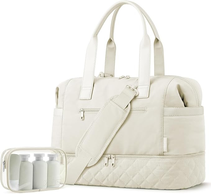 ETRONIK Weekender Bags for Women Travel, Personal Item Travel Bag with Shoe Compartment, Carry On... | Amazon (US)