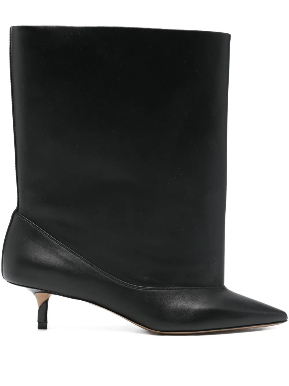 Jacquemus 45mm pointed-toe kitten-heel Boots | Black | FARFETCH UK | Farfetch Global