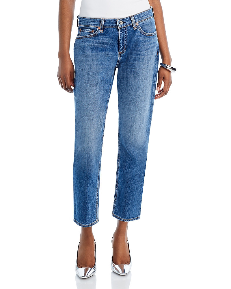 rag & bone Dre Low Rise Ankle Slim Boyfriend Jeans in Julienne | Bloomingdale's (US)