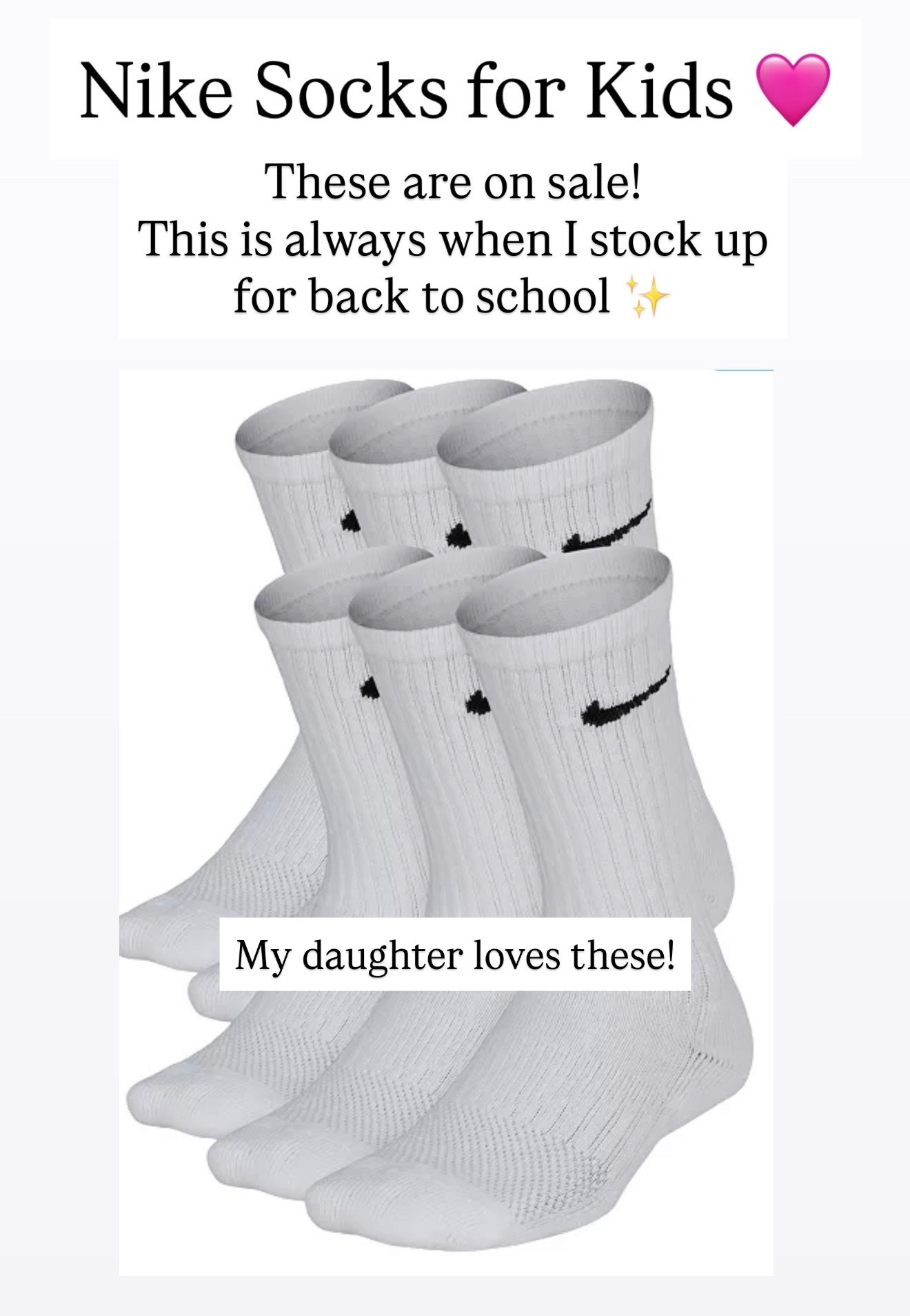 Nike socks for kids

#LTKKids #LTKSaleAlert