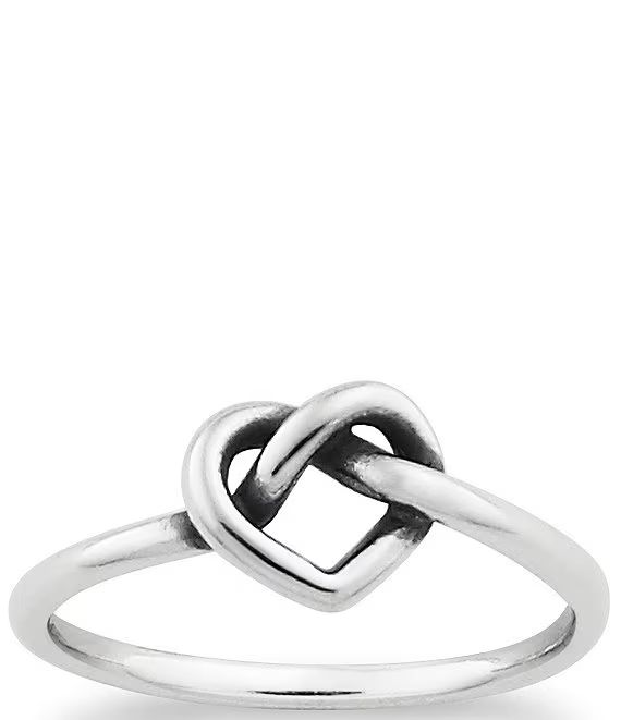 Delicate Heart Knot Ring | Dillards