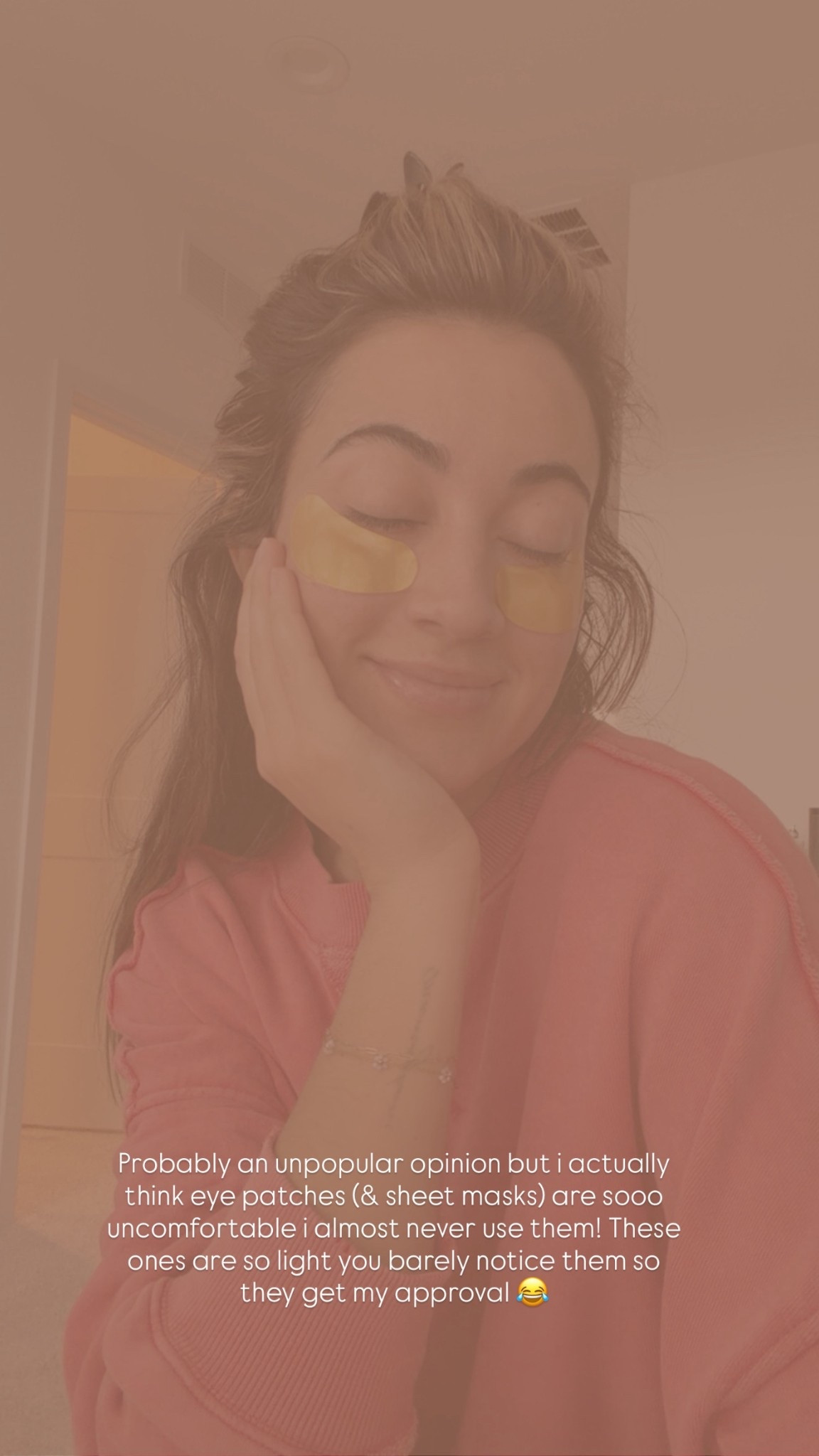 Comfortable eye patches for the win! 

#LTKselfcare #LTKmorningroutine