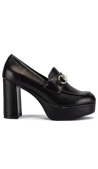 Steve Madden Cinderella Loafer in Black. - size 7 (also in 10, 7.5, 8, 8.5, 9, 9.5) | Revolve Clothing (Global)