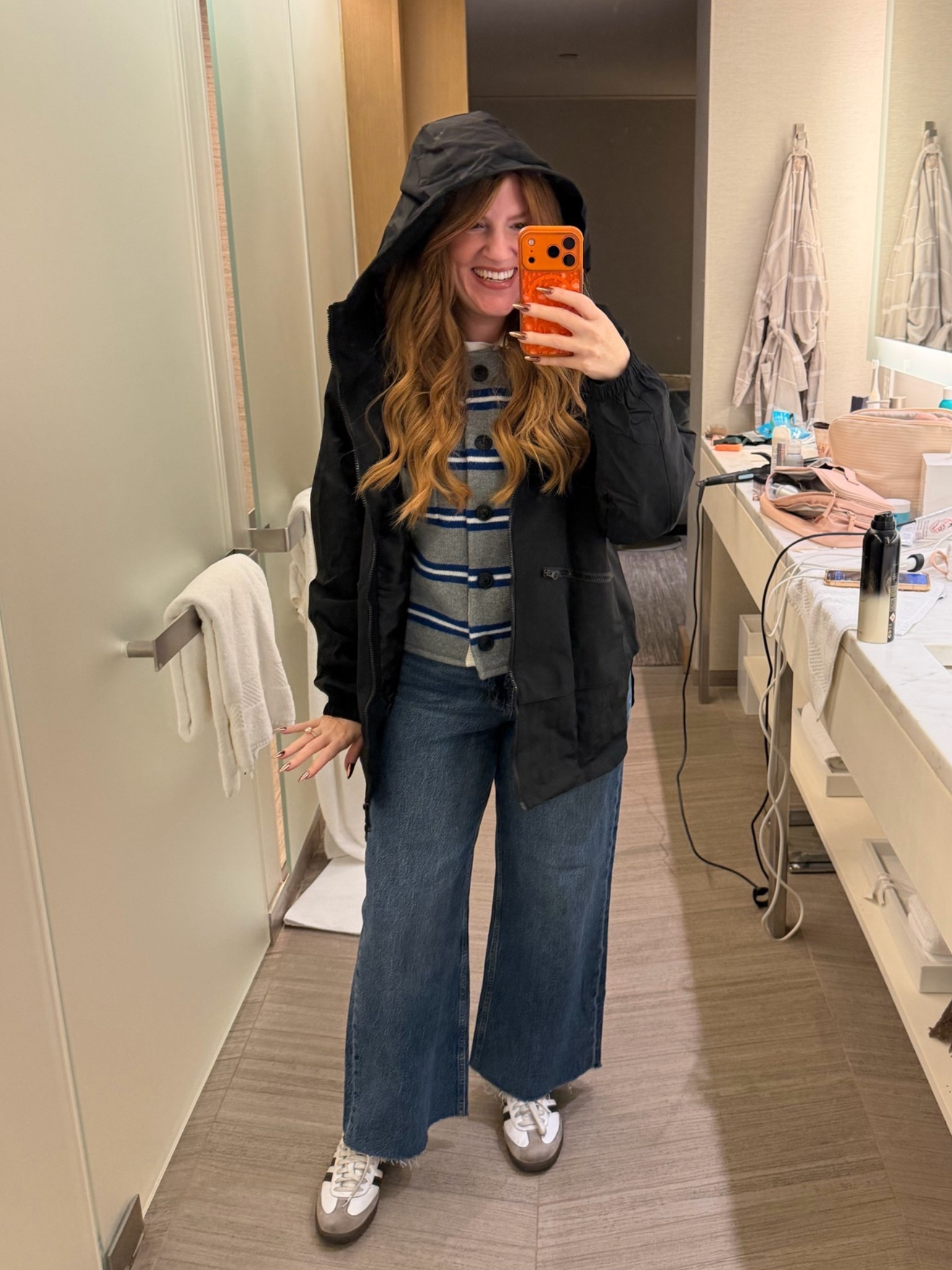 Rainy day outfit walking around nyc.

#LTKootd #LTKPetite #LTKSeasonal