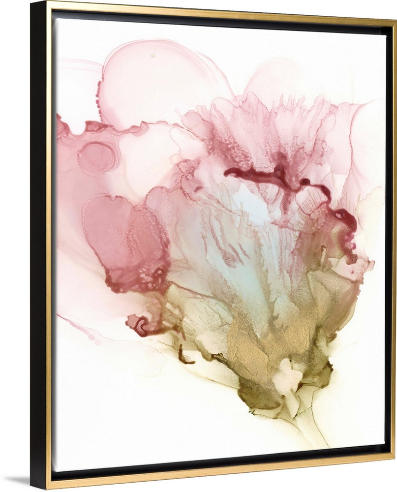 Flowering Pink I Wall Art | Great Big Canvas - Dynamic