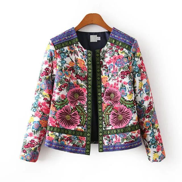 Dahlius - Floral Print Jacket | YesStyle Global