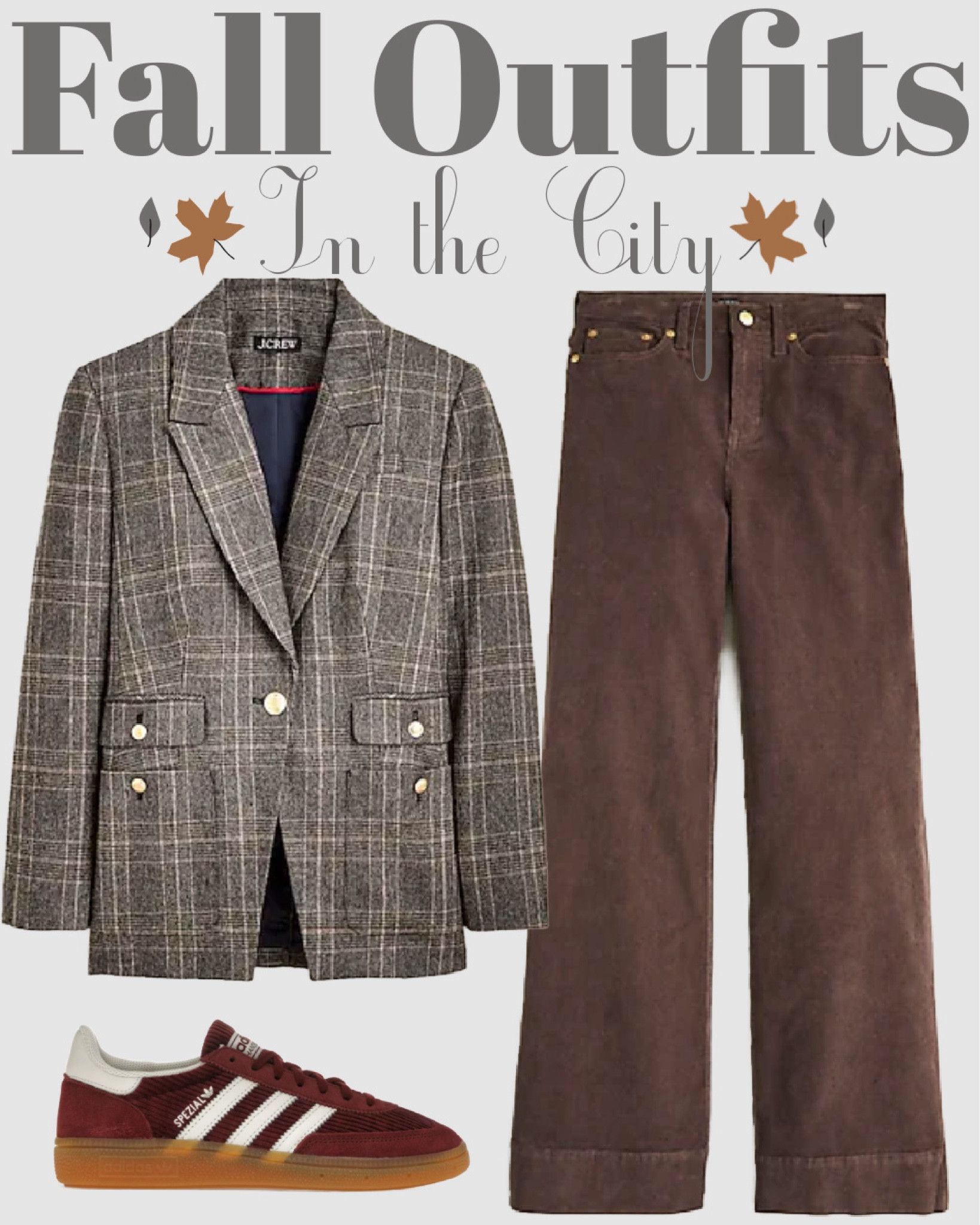 J.crew sale code: SHOPNOW

Fall outfit, work wear, blazer, adidas sneakers

#LTKWorkwear #LTKSaleAlert #LTKSeasonal